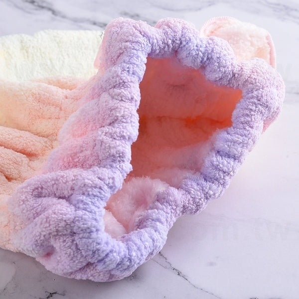 快速吸水乾髮帽