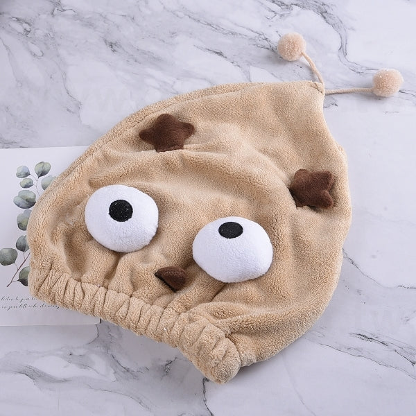 快速吸水乾髮帽