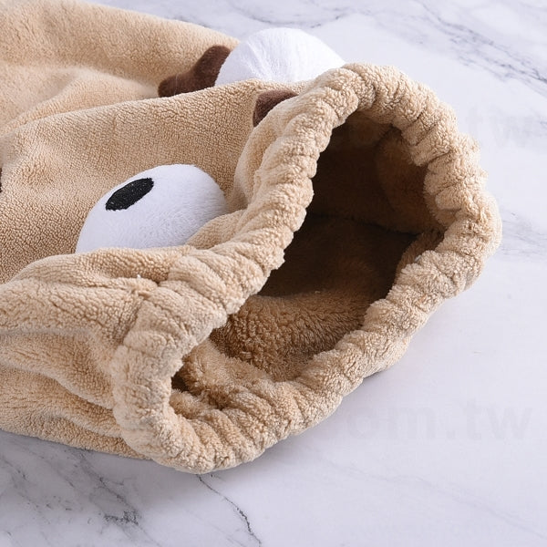 快速吸水乾髮帽