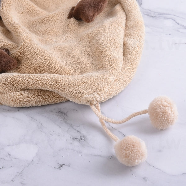 快速吸水乾髮帽