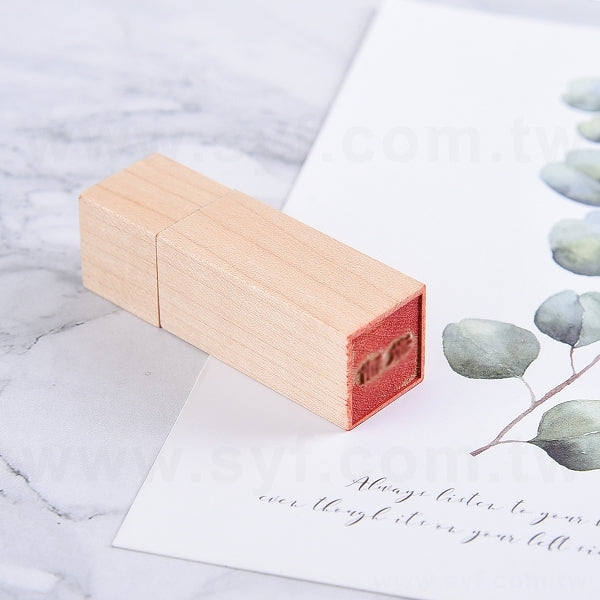 印章造型木製隨身碟