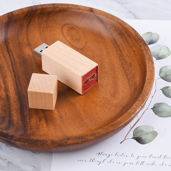 印章造型木製隨身碟