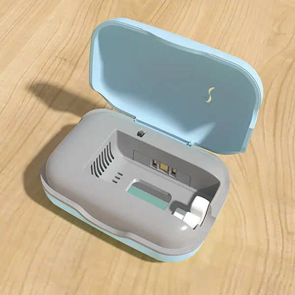 帶加熱風扇紫外線牙刷消毒器