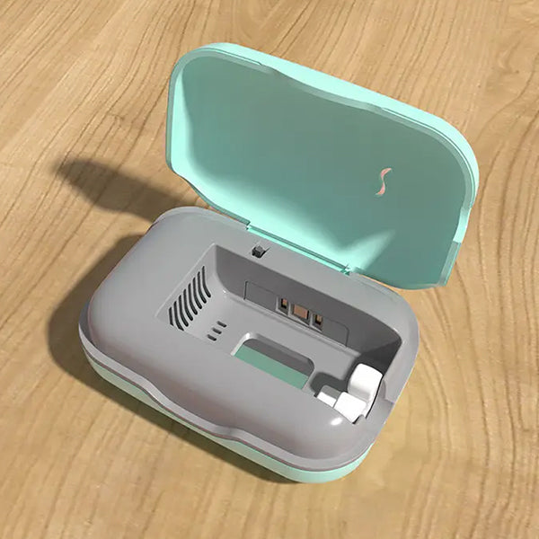 帶加熱風扇紫外線牙刷消毒器