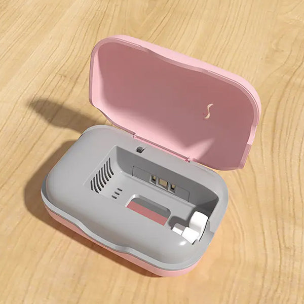 帶加熱風扇紫外線牙刷消毒器