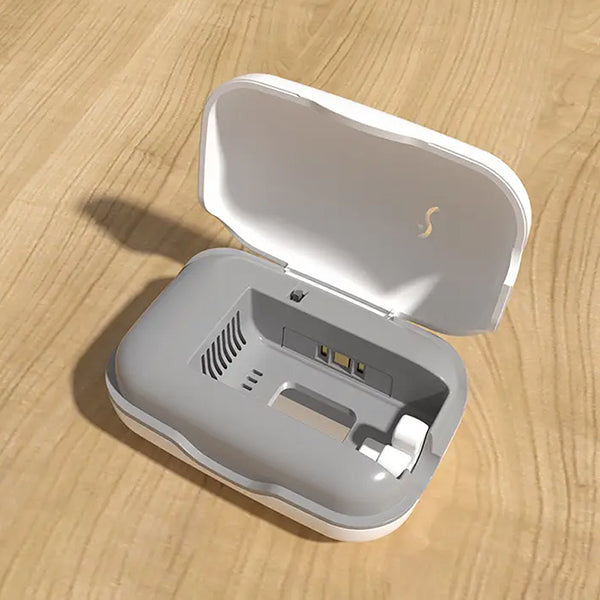 帶加熱風扇紫外線牙刷消毒器