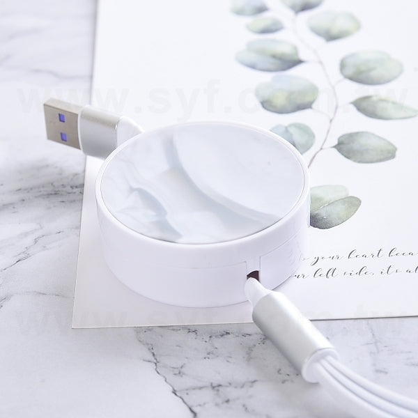 三合一可伸縮傳輸充電線