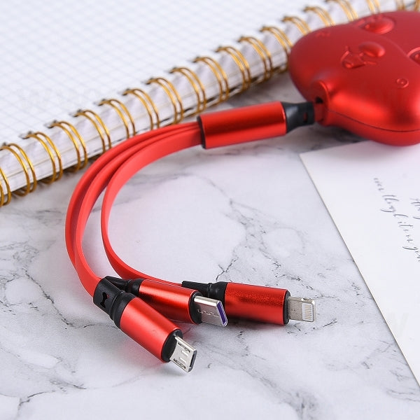 可伸縮傳輸充電線