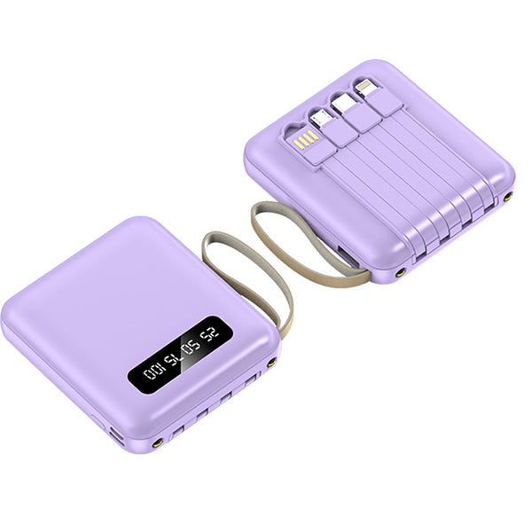 馬卡龍色迷你行動電源