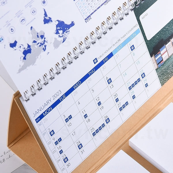 客製化三角桌曆