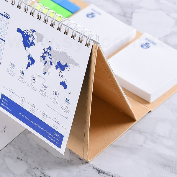 客製化三角桌曆