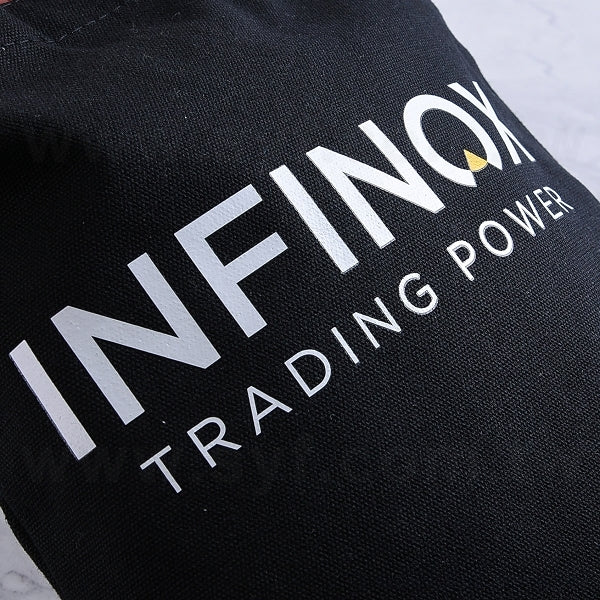 12安黑色純棉棉布袋