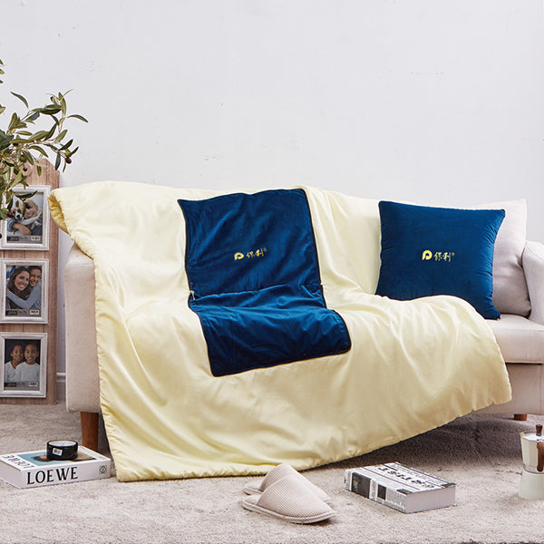 兩用抱枕棉被