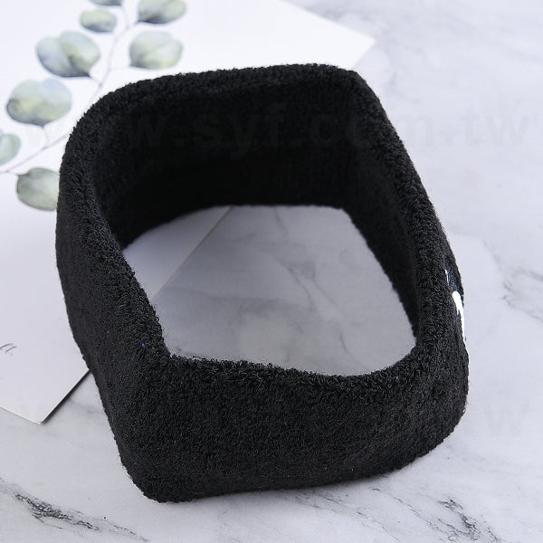 排汗運動棉質髮帶