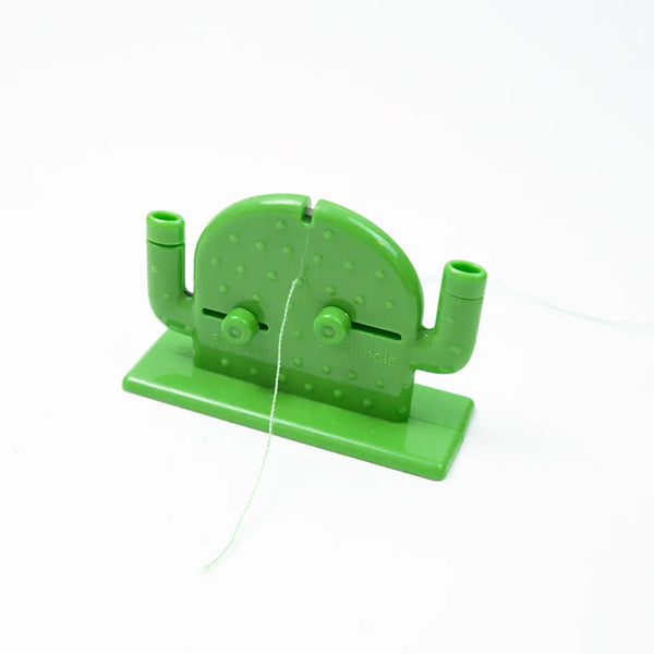 塑料自動雙孔穿針器