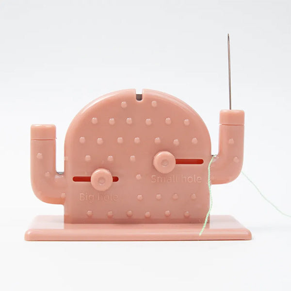 塑料自動雙孔穿針器