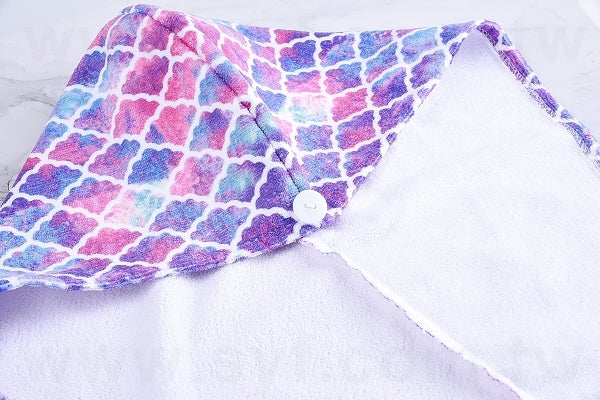 吸水頭巾-美人魚包頭巾