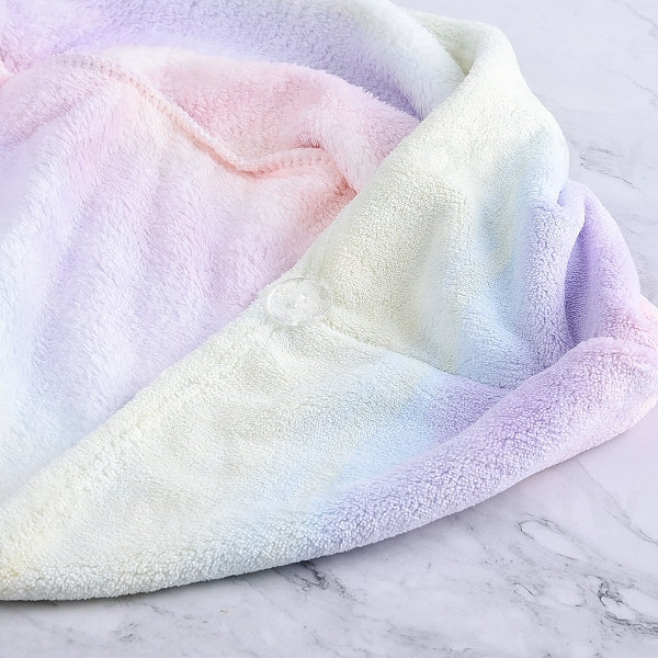 吸水頭巾-彩色包頭巾