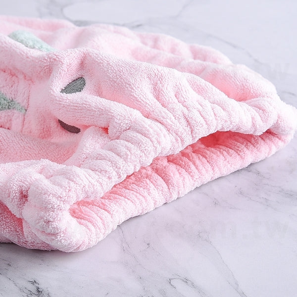 快速吸水乾髮帽