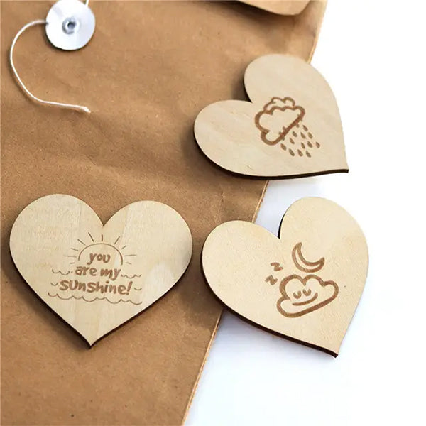 木製冰箱貼磁鐵