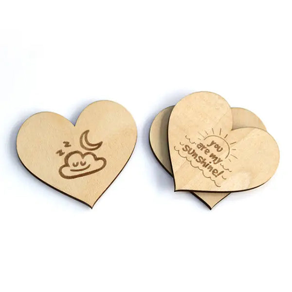 木製冰箱貼磁鐵