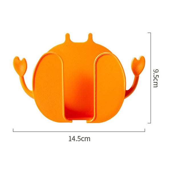 節省空間收納盒手機插頭支架掛鉤