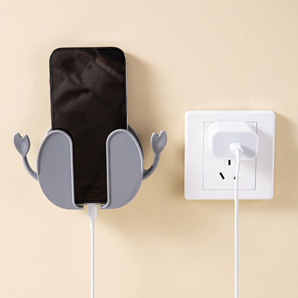 節省空間收納盒手機插頭支架掛鉤