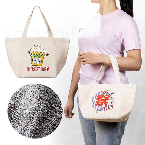 帆布保溫保冰手提袋