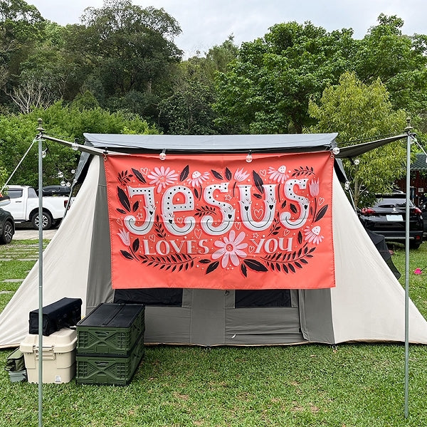 全彩熱昇華手持大布條