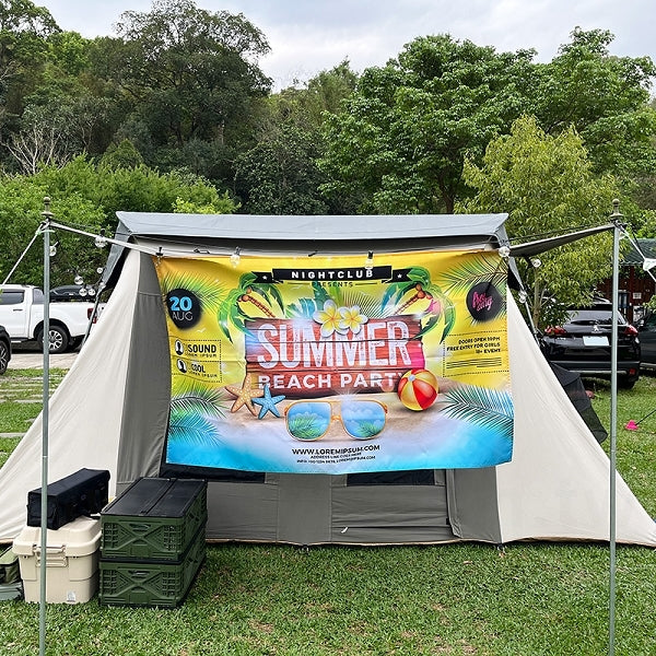 全彩熱昇華手持大布條