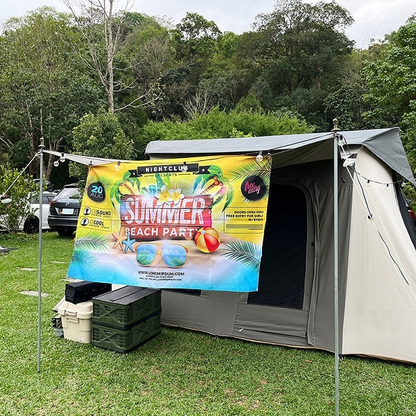 全彩熱昇華手持大布條