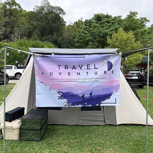 全彩熱昇華手持大布條