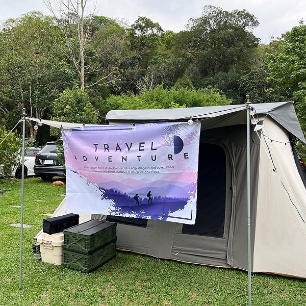 全彩熱昇華手持大布條