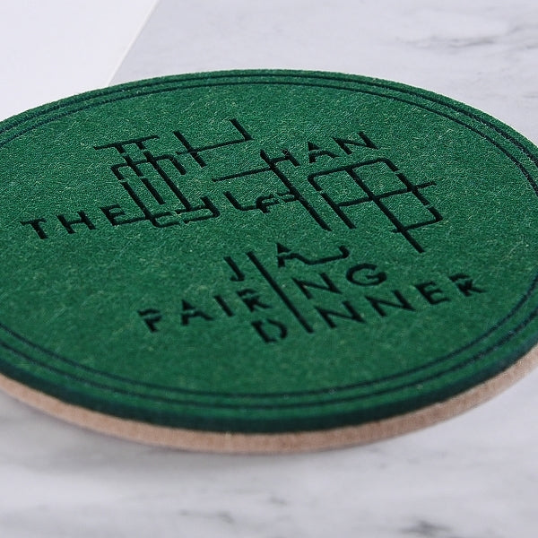 毛氈布吸水杯墊