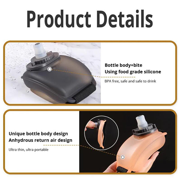 矽膠運動軟水壺