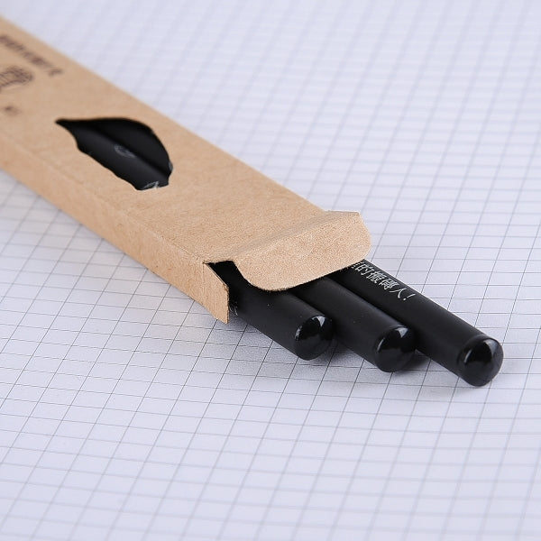 原木鉛筆3入單色印刷套組