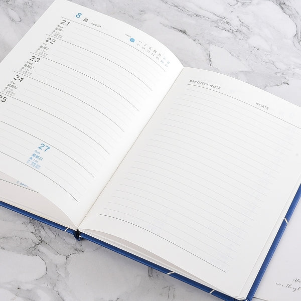 25K燙銀PU皮筆記本