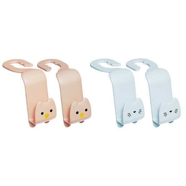 可愛貓咪卡通汽車後座掛鉤