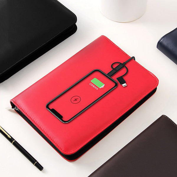 PU皮6孔活頁工商日誌