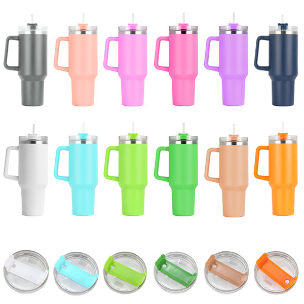 40oz不鏽鋼把手冰霸杯