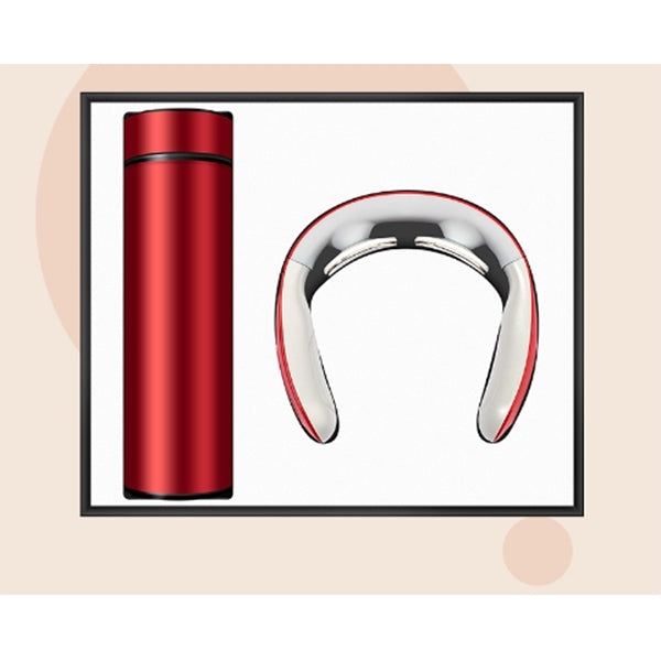 商務禮盒-筋膜槍/頸椎按摩器/保溫杯/自動傘