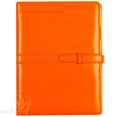 精緻高雅工商日誌-插扣筆記本-客製化LOGO