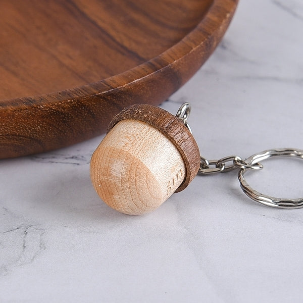 栗子造型實木隨身碟