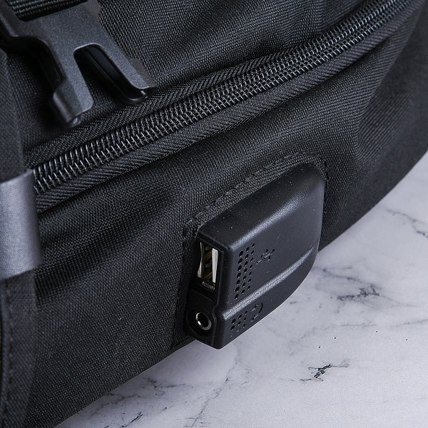 RFID防盜充電口設計後背包