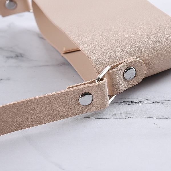 質感金屬扣手搖飲提袋