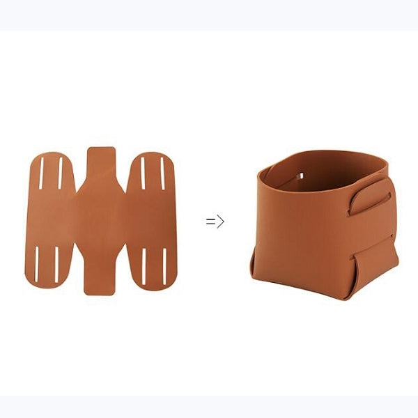 簡約北歐PU皮收納盒