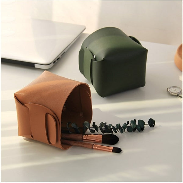 簡約北歐PU皮收納盒