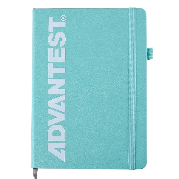 25K封面燙白PU皮筆記本