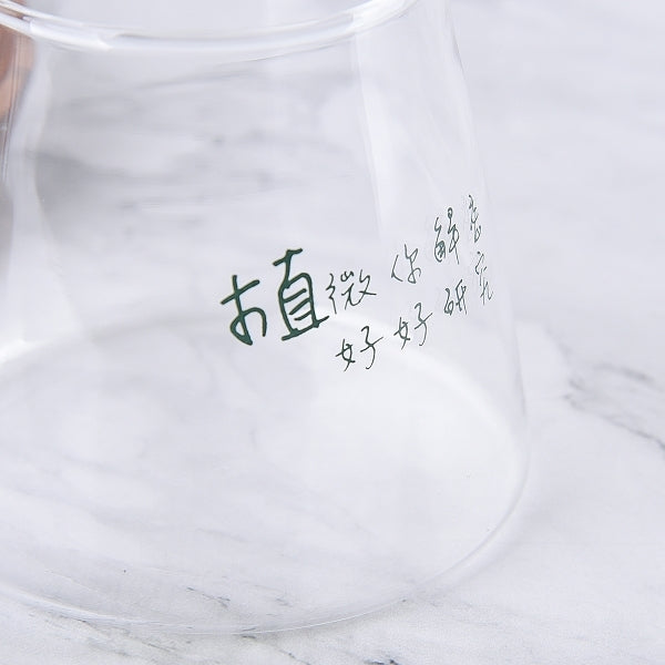 300ml錐形玻璃杯