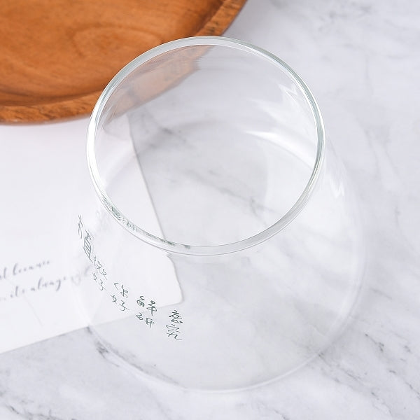 300ml錐形玻璃杯